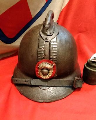 Elmetto C.C.R.R. M14. Originale con fregio raro 