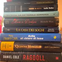 Stock 10 libri thriller/ noir