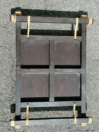 Vassoio legno stile AFRO
