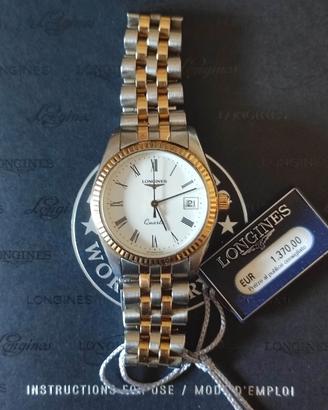 OROLOGIO LONGINES "PLACCATO ORO 18KT" NUOVO 1370€