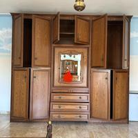 Camera da letto matrimoniale in legno