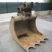 Sgancio rapido idraulico con benna