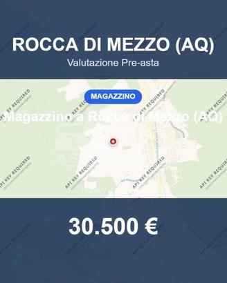 Immobile in asta di 110 m² a Rocca di Mezzo