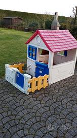 casetta gioco da giardino