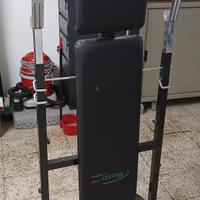 PANCA PIANA, BILANCIERE E PESI