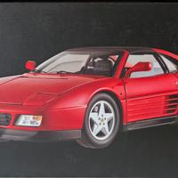 Ferrari 348ts hotwheels elite 1/18