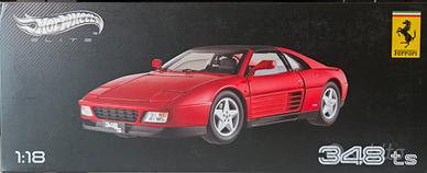 Ferrari 348ts hotwheels elite 1/18