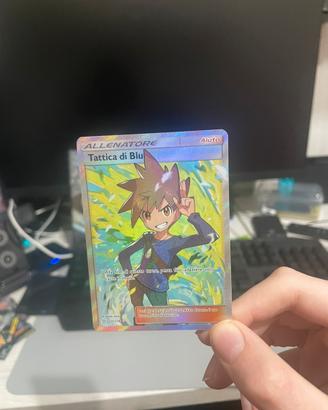 Carta pokemon tattica di blu