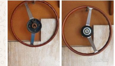 Volante originale d'epoca vintage 