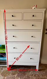 Cassettiera IKEA IDANÄS 6 cassetti pari al nuovo