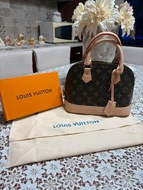 Borsa Louis Vuitton Alma BB in Tela Monogram