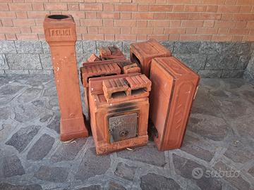 Stufa in terracotta 