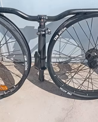 Cerchi 20" e manubrio pieghevole woow bike