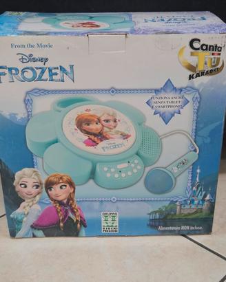 Canta Tu Frozen Karaoke Portatile Giochi Preziosi