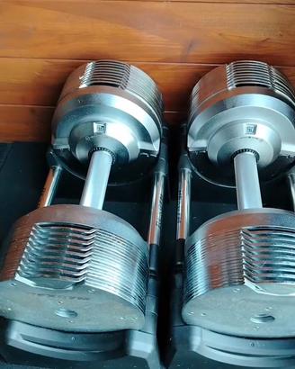 manubri regolabili cromati rexgym