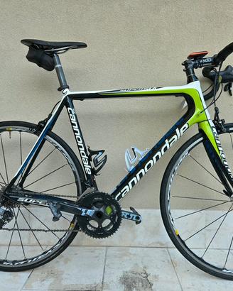 Bici da corsa Cannondale SuperSix taglia 58
