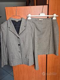 tailleur in fresco lana Massimo Rebecchi