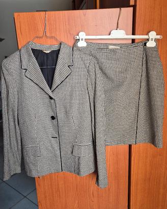 tailleur in fresco lana Massimo Rebecchi