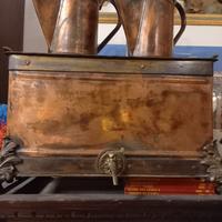 Salda acqua barbiere in rame