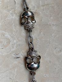 Braccialetto con teschi