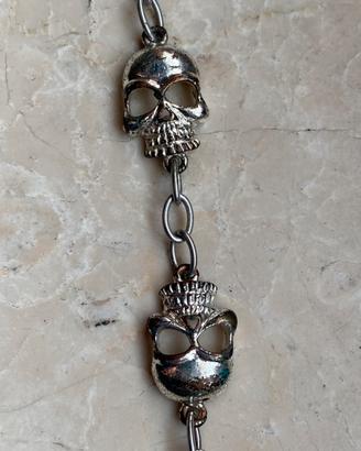 Braccialetto con teschi