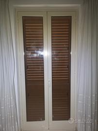 Finestra PVC + Persiana alluminio 110 cm x 235 cm