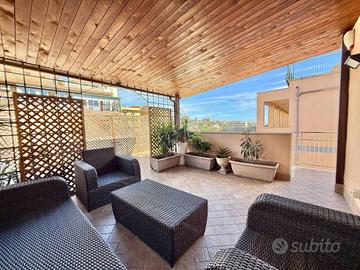 5 vani con terrazza e garage (Via A. Gioeni)