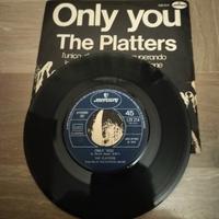 45 giri Platters  1972: A "Only you/B The great pr