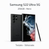 Samsung Galaxy S22 Ultra 5G 256GB Nero – Testato