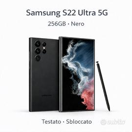 Samsung Galaxy S22 Ultra 5G 256GB Nero – Testato