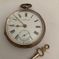 Orologio argento punzonato inglese