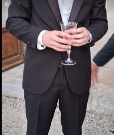 Smoking nero  completo  classico