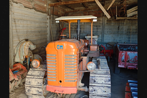 Trattore OM 58 con 2 Aratro