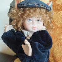 Bambola in porcellana Capodimonte - Vintage