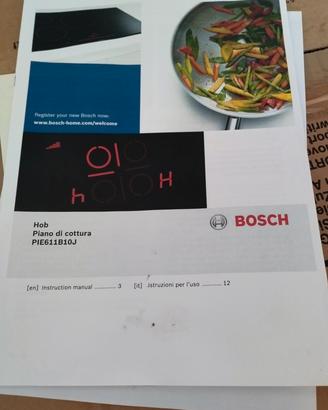 Piano Cottura Induzione Bosch PIE611B10J - Ottime 