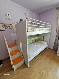 Letto a castello apribile per bambini
