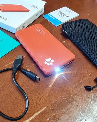 Powerbank 10000mAh Doppia Uscita 3A ad Alta Veloci