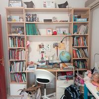 libreria + scrivania
