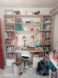libreria + scrivania