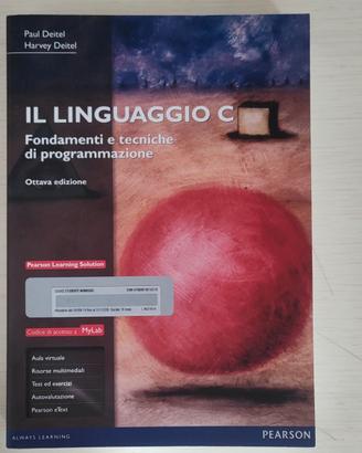 manuale "Il Linguaggio C - Fondamenti e tecniche