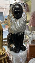 Leone in ceramica