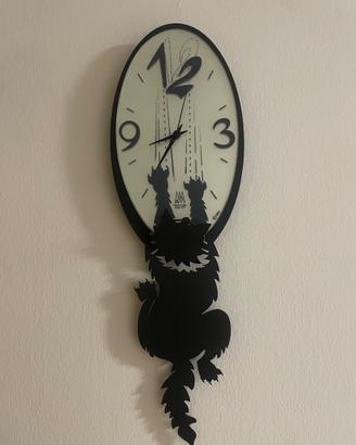 Orologio da parete Arti & Mestieri – gatto