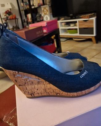 scarpa con zeppa Coveri