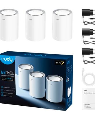 3X Cudy M3600 Dual-band MESH Wi-Fi 7