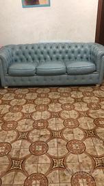 DIVANO +2 POLTRONE MODELLO CHESTER FRAU