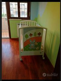 lettino Pali Smart Bosco + materasso in omaggio