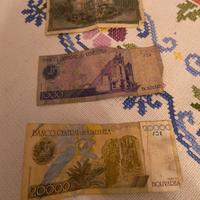 Banconote di diversi paesi