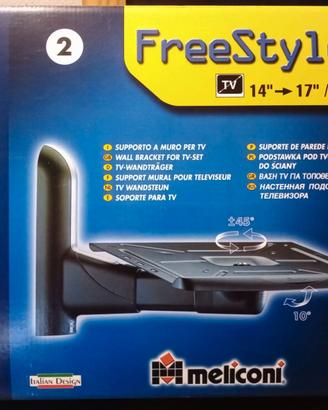 Supporto a muro Meliconi per TV-Stereo-Microonde