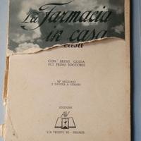 La farmacia in casa - libro delle erbe 1955