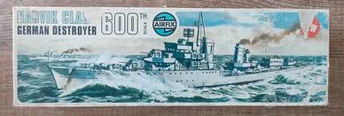 Airfix model kit 600th scale 2 ship & 1 vintage bo